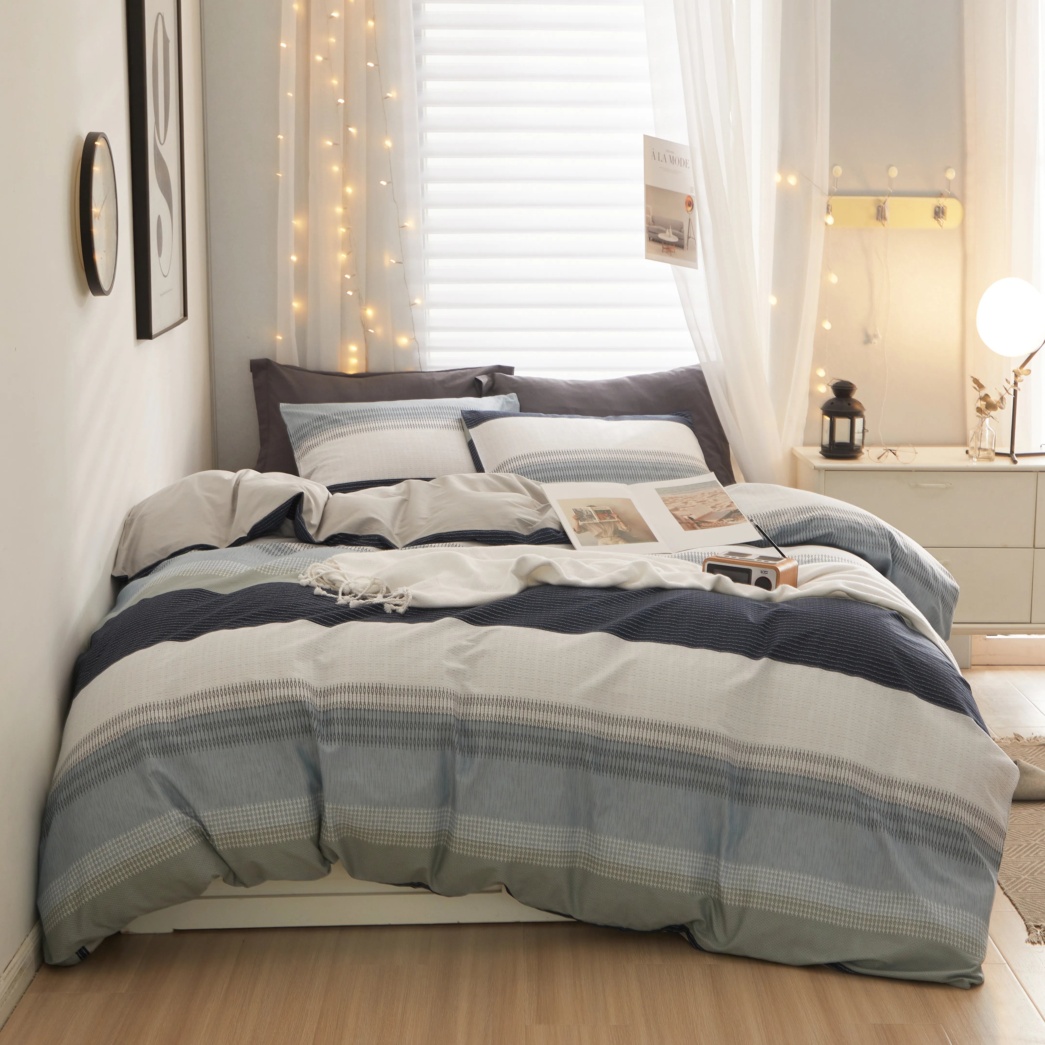 Striped Duvet Cover