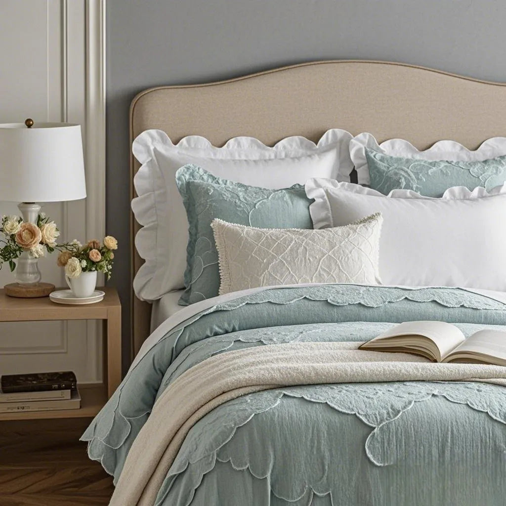 Scalloped Duvet Cover