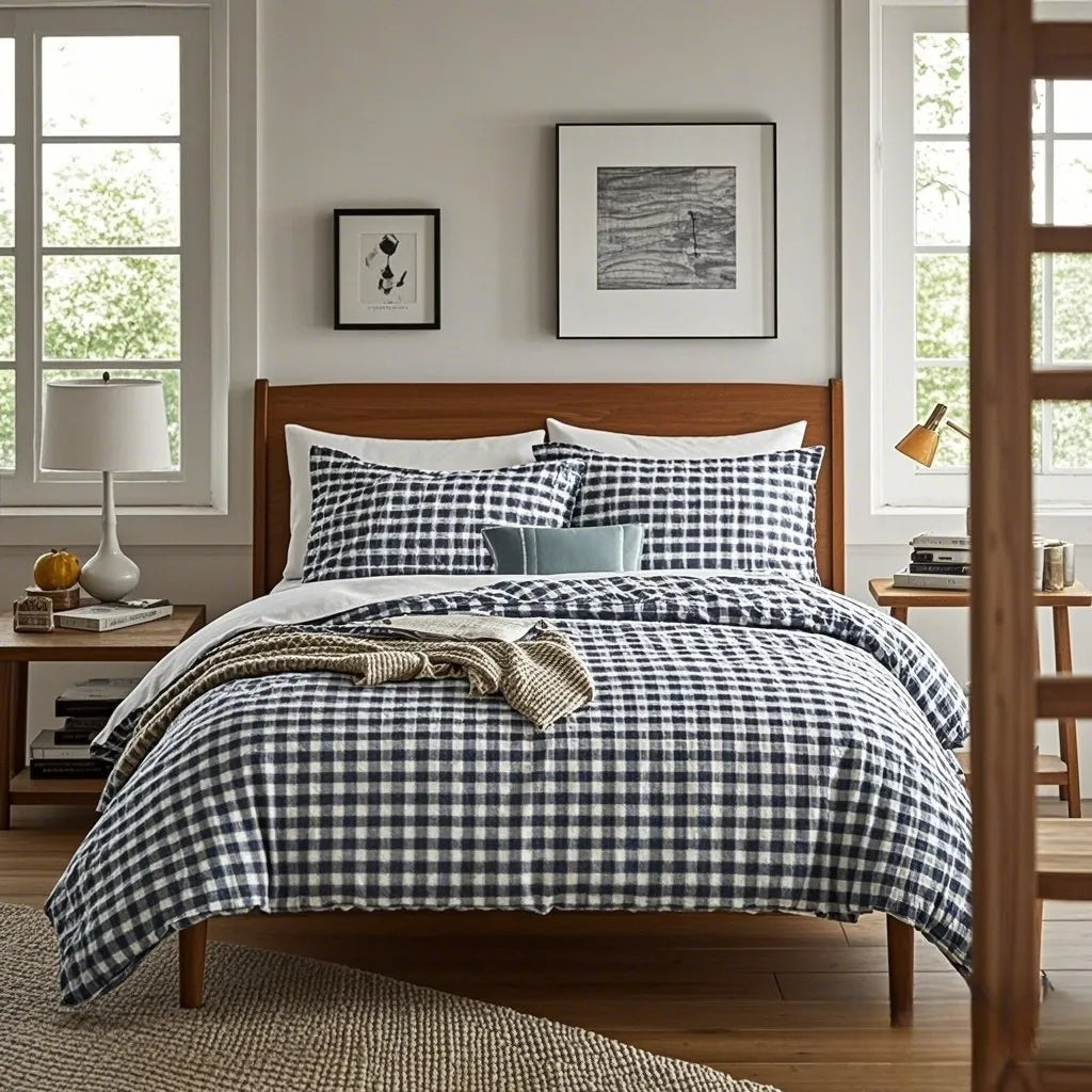 Gingham Duvet Cover