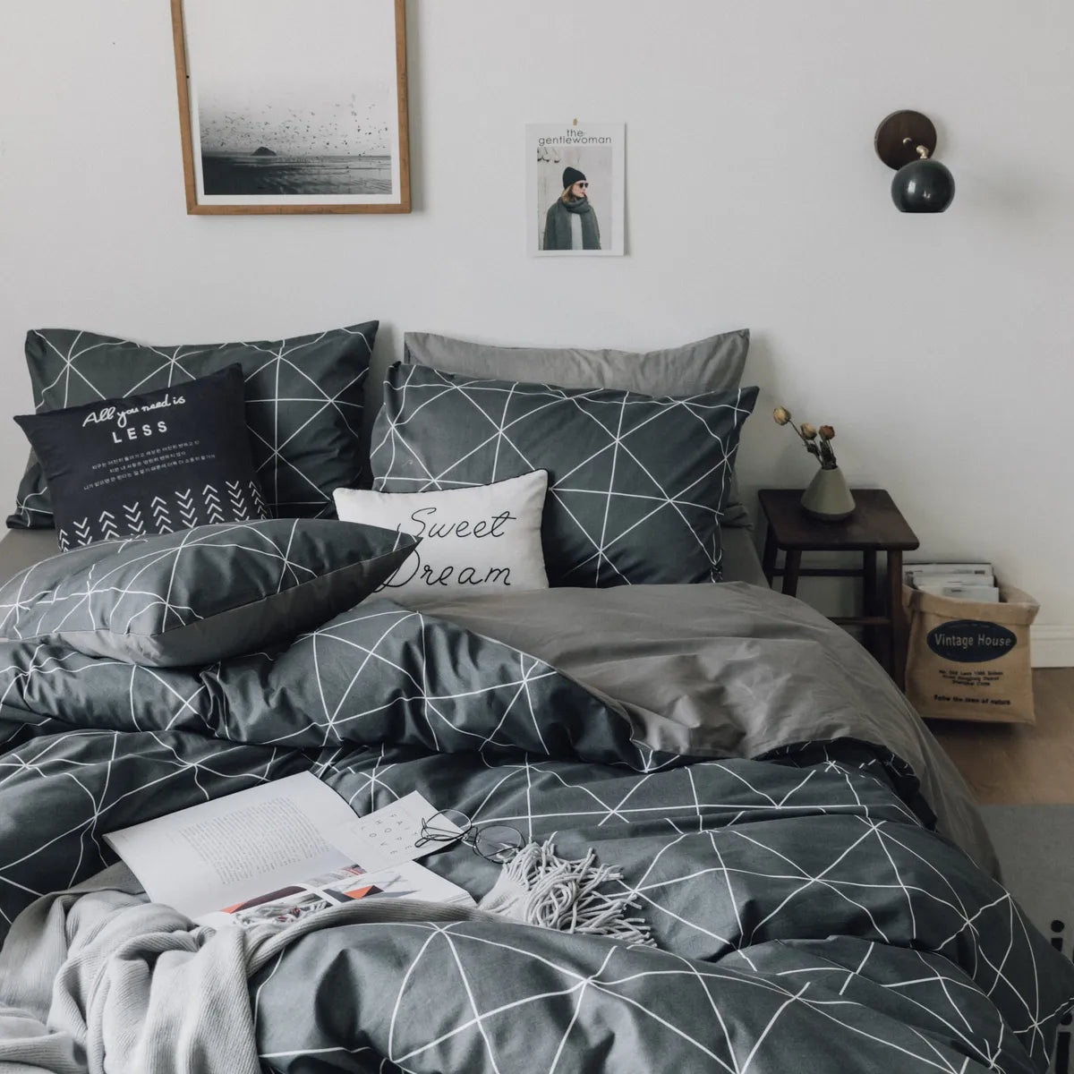 100% Cotton Duvet Cover Set