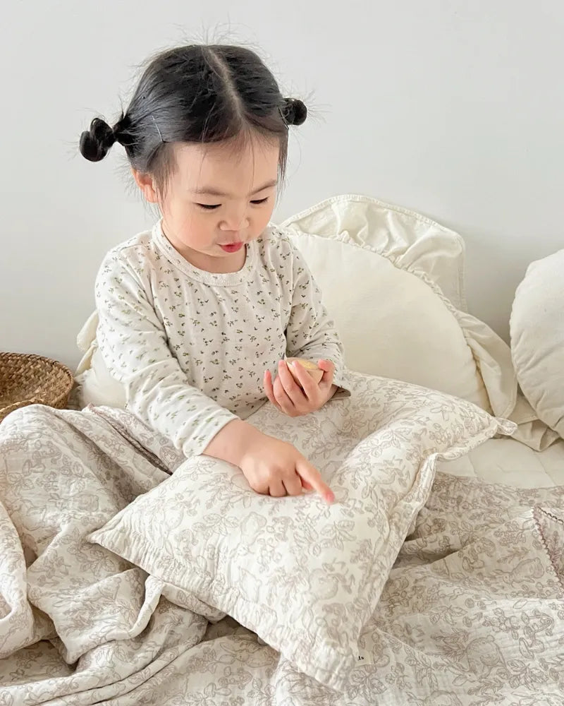 Dreamy Forest 4-Layer Gauze 100% Cotton Muslin Baby Blanket