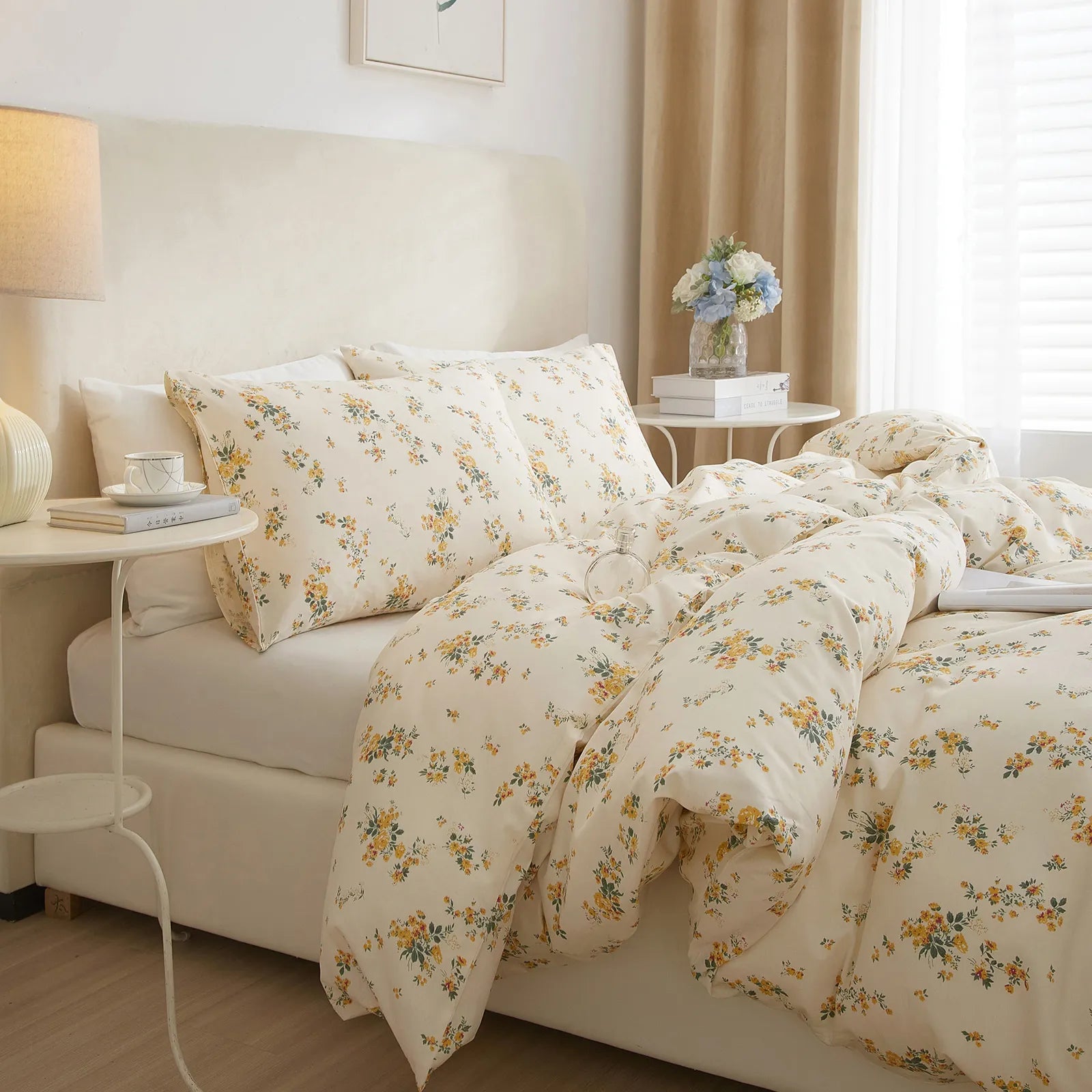 Sunny Wild Soft 100% Cotton Duvet Cover Set