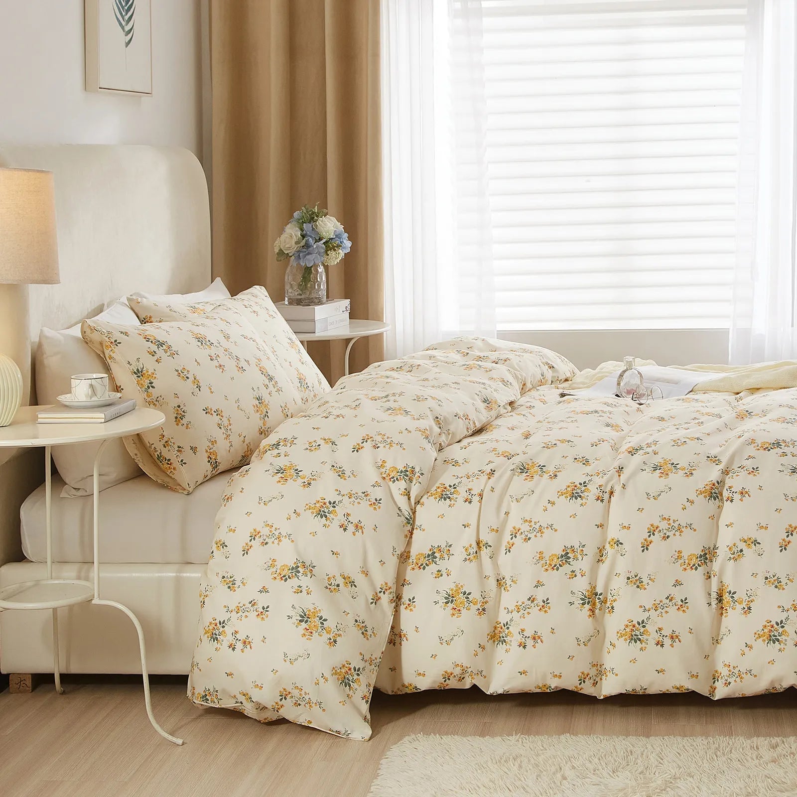 Sunny Wild Soft 100% Cotton Duvet Cover Set