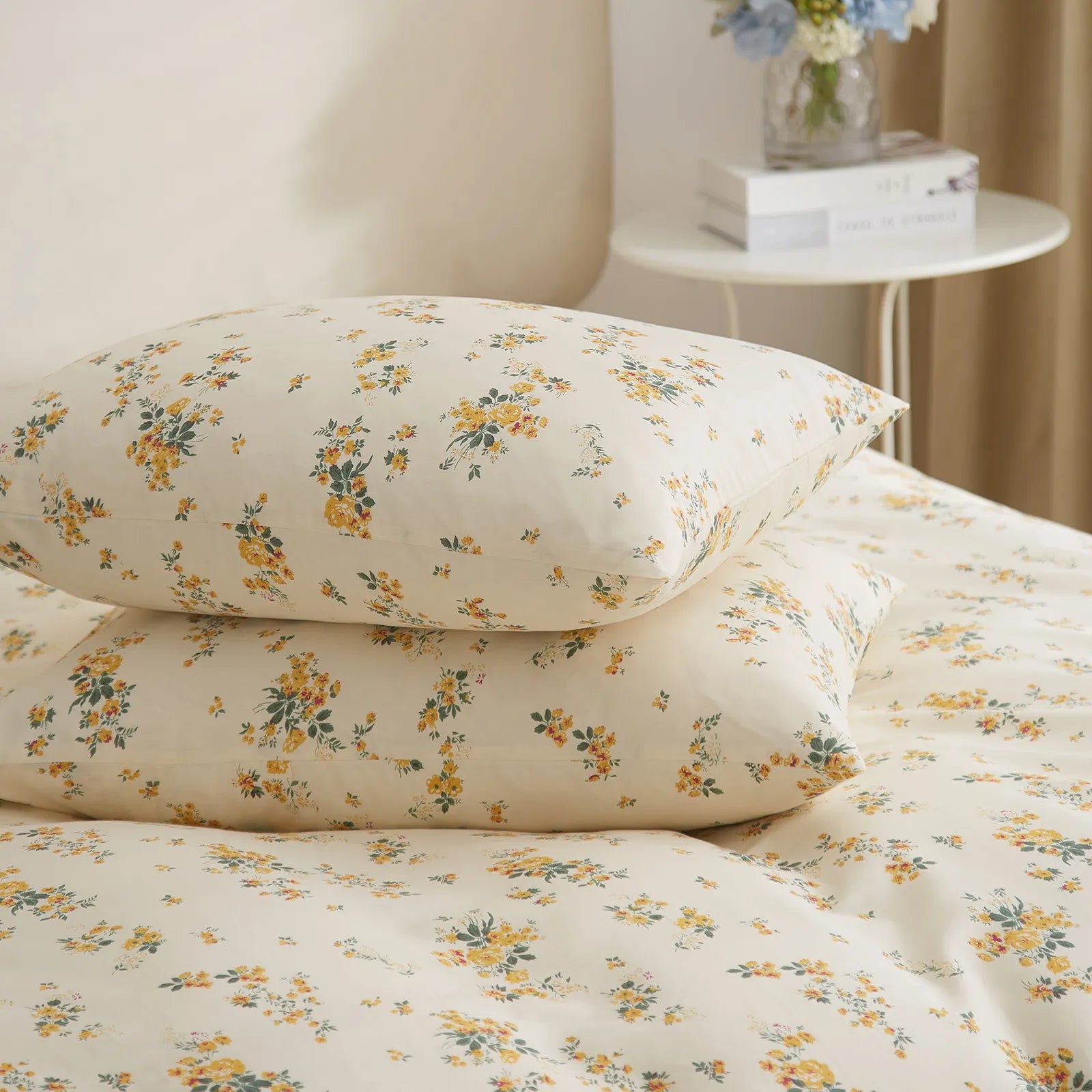 Sunny Wild Soft 100% Cotton Duvet Cover Set