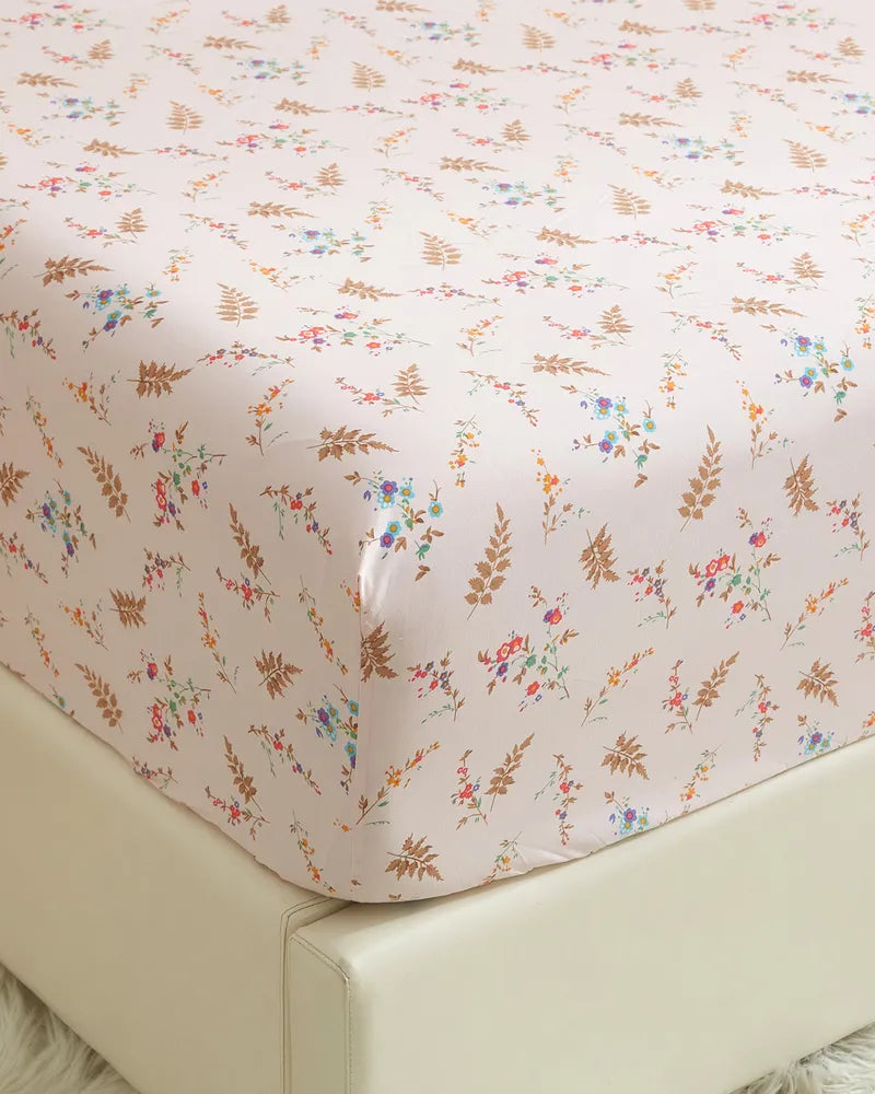 Garden Bliss High-quality Cozy Floral Sheet and Pillowcase Set