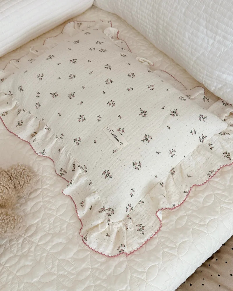 LC Muslin Cotton Toddler Pillowcase for Bed Pillow Cover