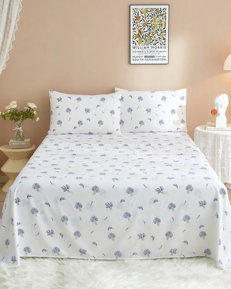 Lavender Fields Breathable Bohemian Sheet Set