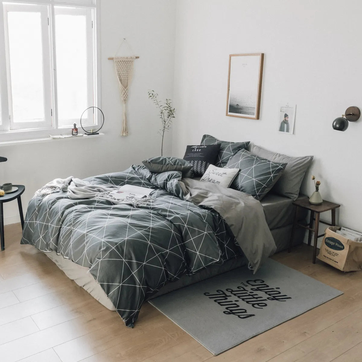 100% Cotton Duvet Cover Set