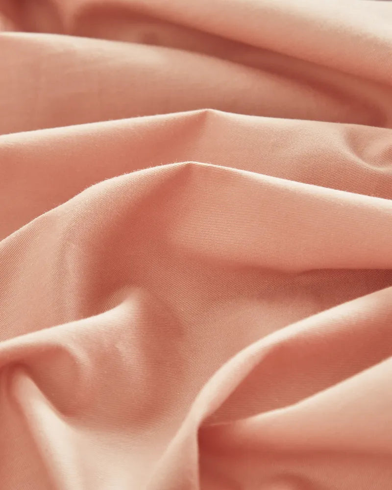 Petal Dreamscape 100% Cotton Solid Color Minimalist Fitted Sheet