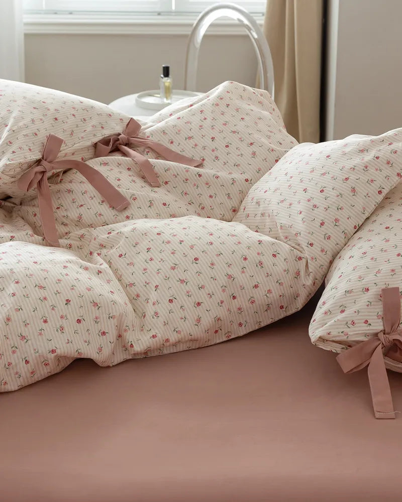 Petal Dreamscape 100% Cotton Solid Color Minimalist Fitted Sheet