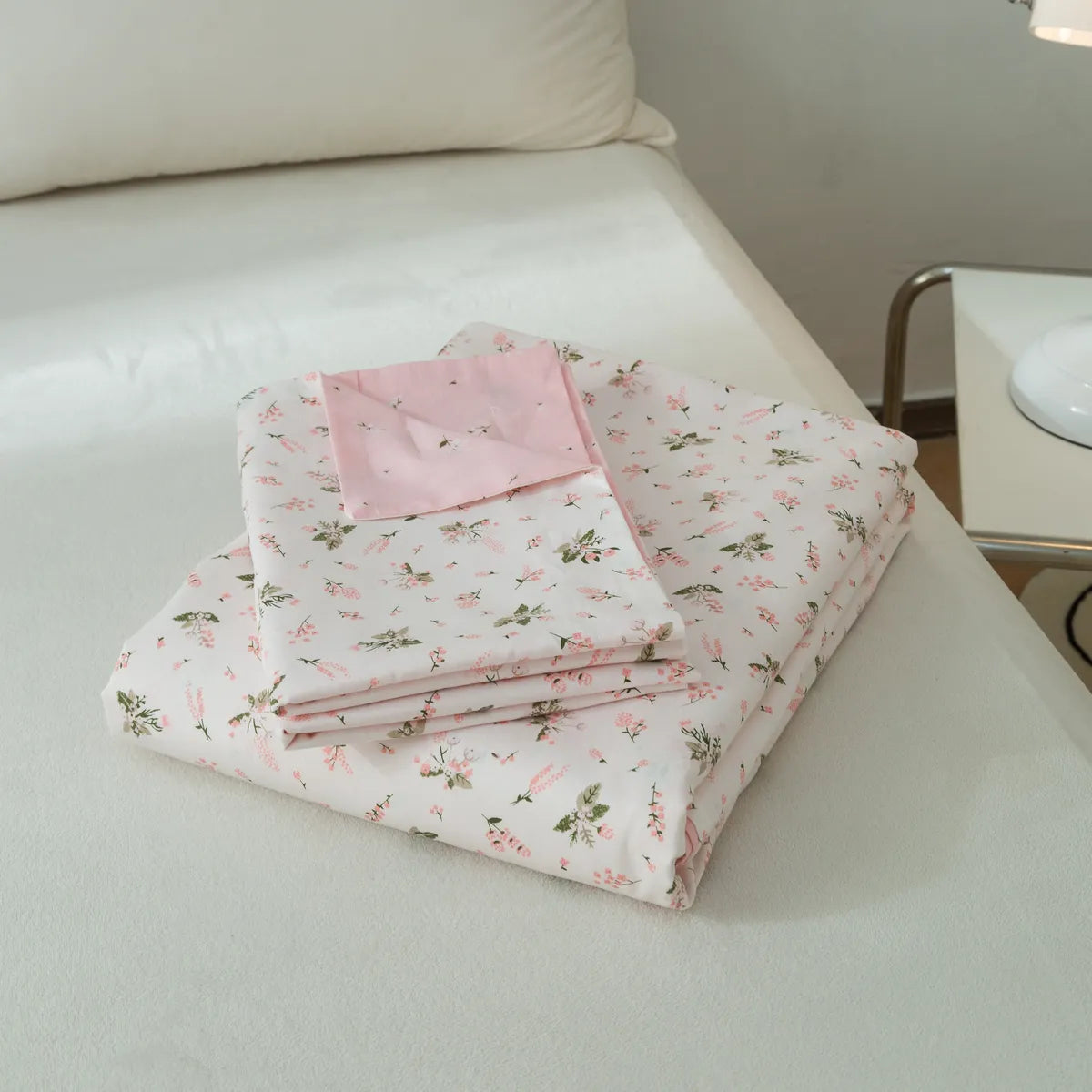 Floral 100% Cotton Duvet Cover Set