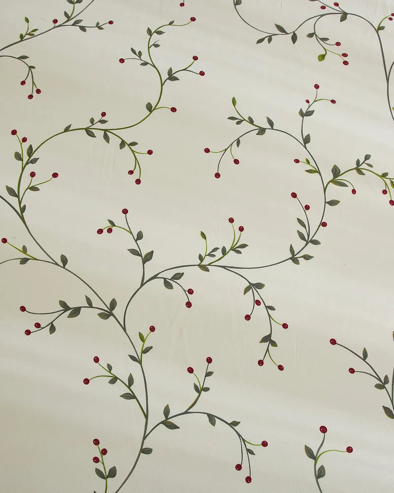 Calm Orchard Elegant Floral Microfiber Sheet and Pillowcase Set