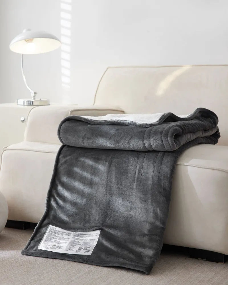 Toasty Flannel 3-Heat Setting Electric Blanket